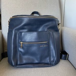 Original dawn design diaper bag/backpack in navy